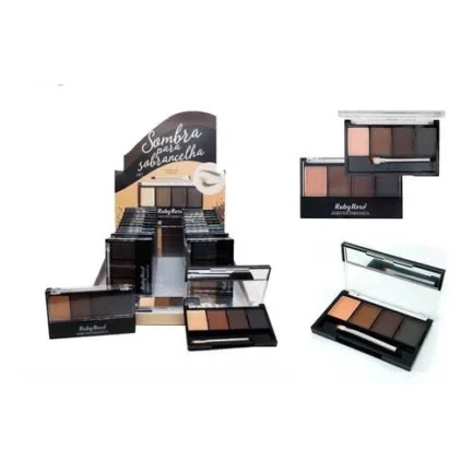 Ruby Rose Trio De Sombra Para Sobrancelha