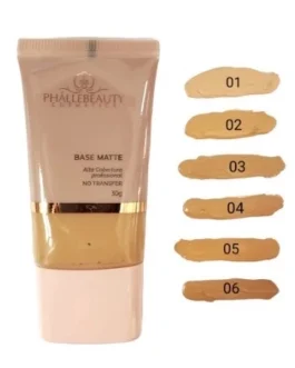 Base Matte Alta Cobertura 30g PhálleBeauty