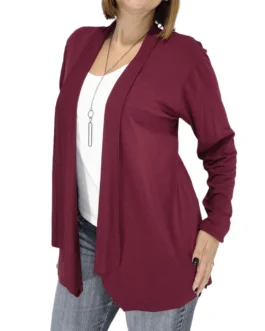Cardigã Cardigan Casaquinho Casaco Kimono Feminino Curto Meia Estação