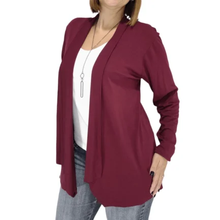 Cardigã Cardigan Casaquinho Casaco Kimono Feminino Curto Meia Estação - Image 2