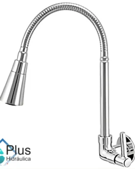 Torneira Gourmet Cone De Parede – Inox