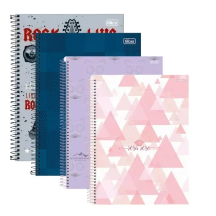 Kit Material Escolar Básico 13 Peças Caderno Universitário Volta as Aulas - Image 4