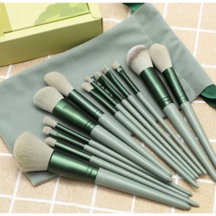 Kit 13 Pçs Pincéis De Maquiagem Contorno Kabuki Profissional - Image 2