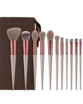 Kit 13 Pçs Pincéis De Maquiagem Contorno Kabuki Profissional